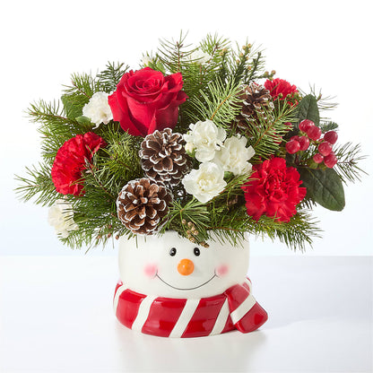 Jolly Snowman Bouquet –  Ruiz Creationz Llc, Miami FL