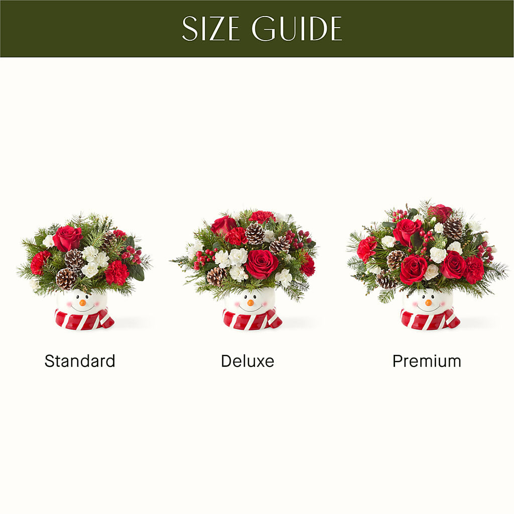 Jolly Snowman Bouquet –  Ruiz Creationz Llc, Miami FL