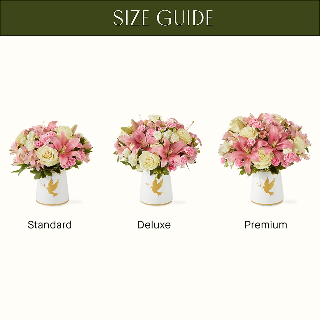 Gentle Healing Bouquet –  Ruiz Creationz Llc, Miami FL