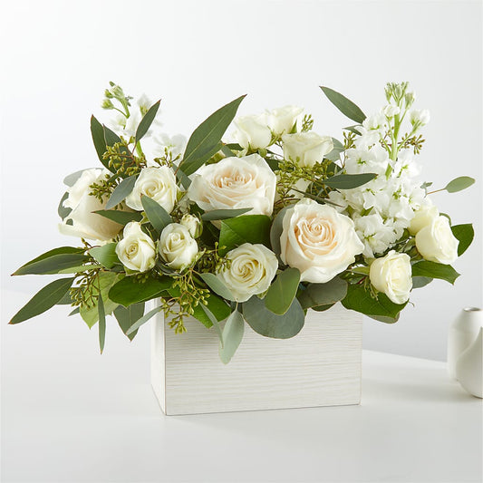 Fresh Linen Box Bouquet –  Ruiz Creationz Llc, Miami FL