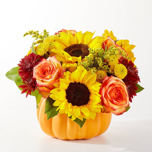 Golden Gourd Pumpkin Bouquet –  Ruiz Creationz Llc, Miami FL