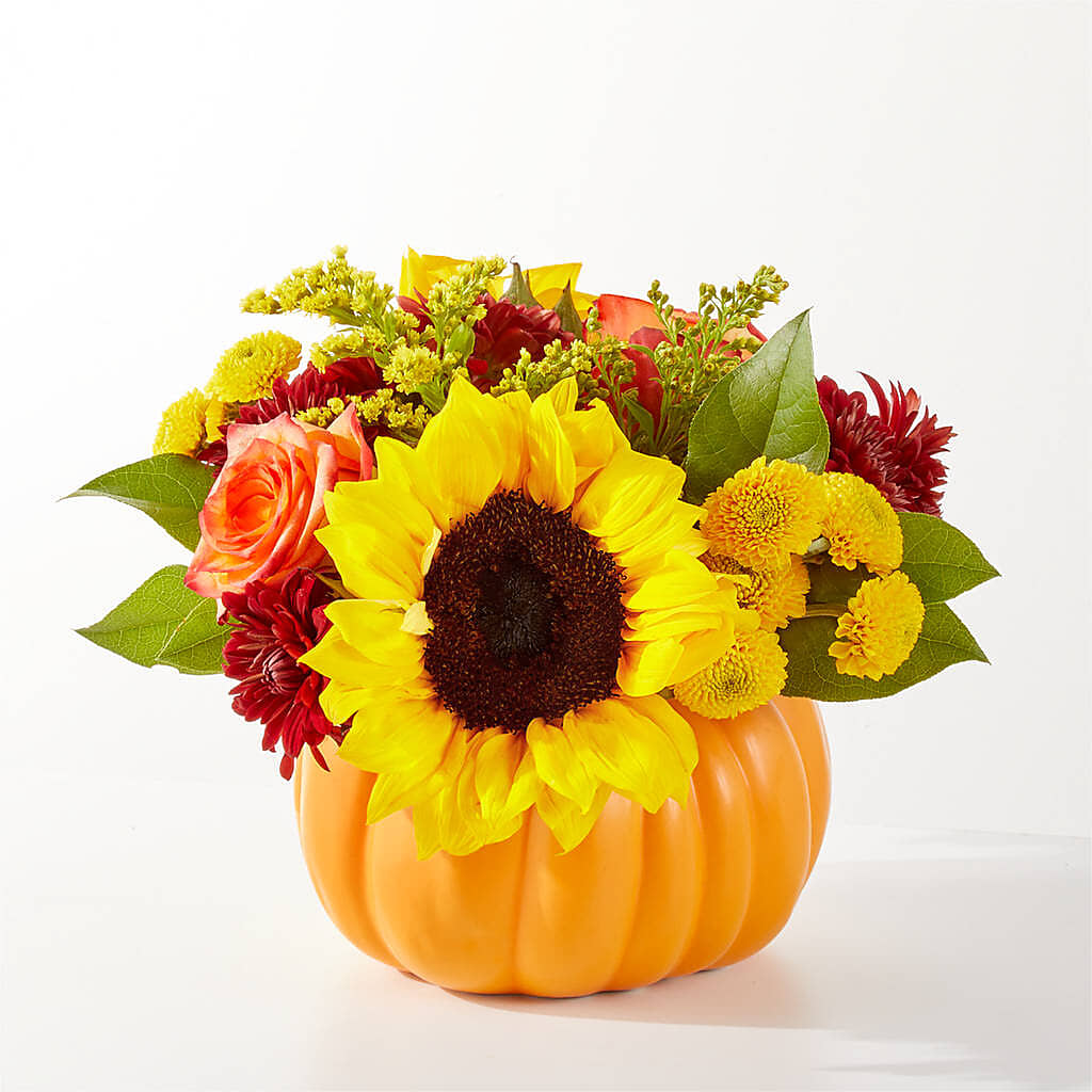 Golden Gourd Pumpkin Bouquet –  Ruiz Creationz Llc, Miami FL
