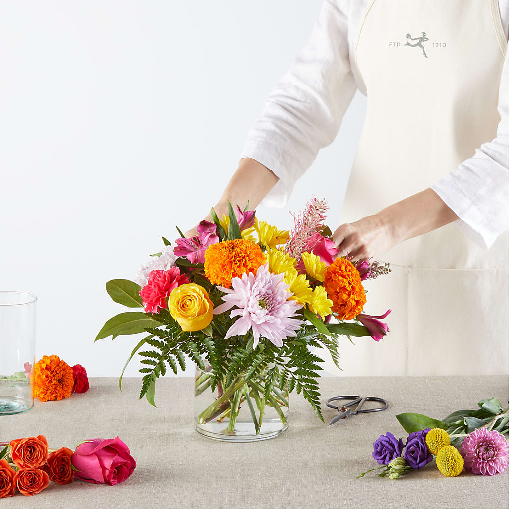 Feast of Color – A Florist Original –  Ruiz Creationz Llc, Miami FL