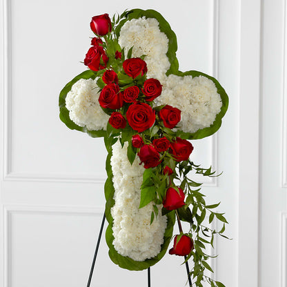 Floral Cross Easel –  Ruiz Creationz Llc, Miami FL