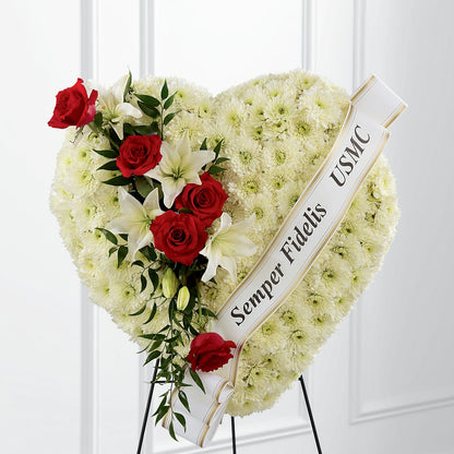 Heartfelt Hero Standing Heart –  Ruiz Creationz Llc, Miami FL