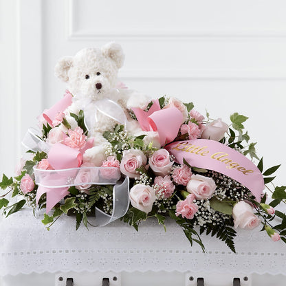 Touch of Sympathy Casket Spray –  Ruiz Creationz Llc, Miami FL