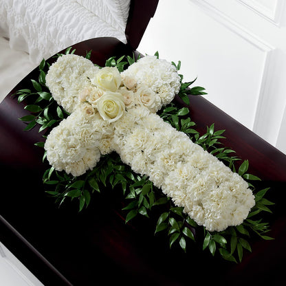 Peaceful Memories Casket Spray (Standard) –  Ruiz Creationz Llc, Miami FL