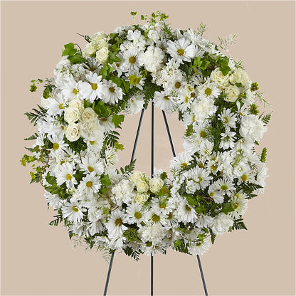 Faithful Wishes Wreath –  Ruiz Creationz Llc, Miami FL