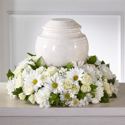 Ivory Gardens Cremation Adornment –  Ruiz Creationz Llc, Miami FL