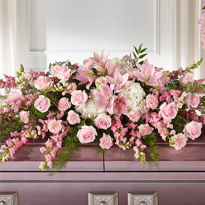 Life & Remembrance Casket Spray –  Ruiz Creationz Llc, Miami FL