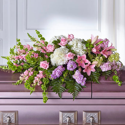 Life's Gratitude Casket Spray –  Ruiz Creationz Llc, Miami FL