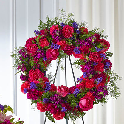 Calming Colors Wreath –  Ruiz Creationz Llc, Miami FL