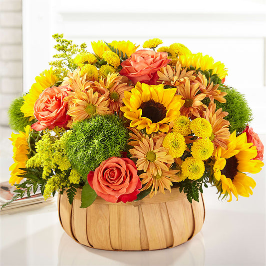 Harvest Sunflower Basket –  Ruiz Creationz Llc, Miami FL