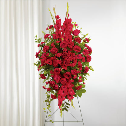 From the Heart Standing Spray –  Ruiz Creationz Llc, Miami FL