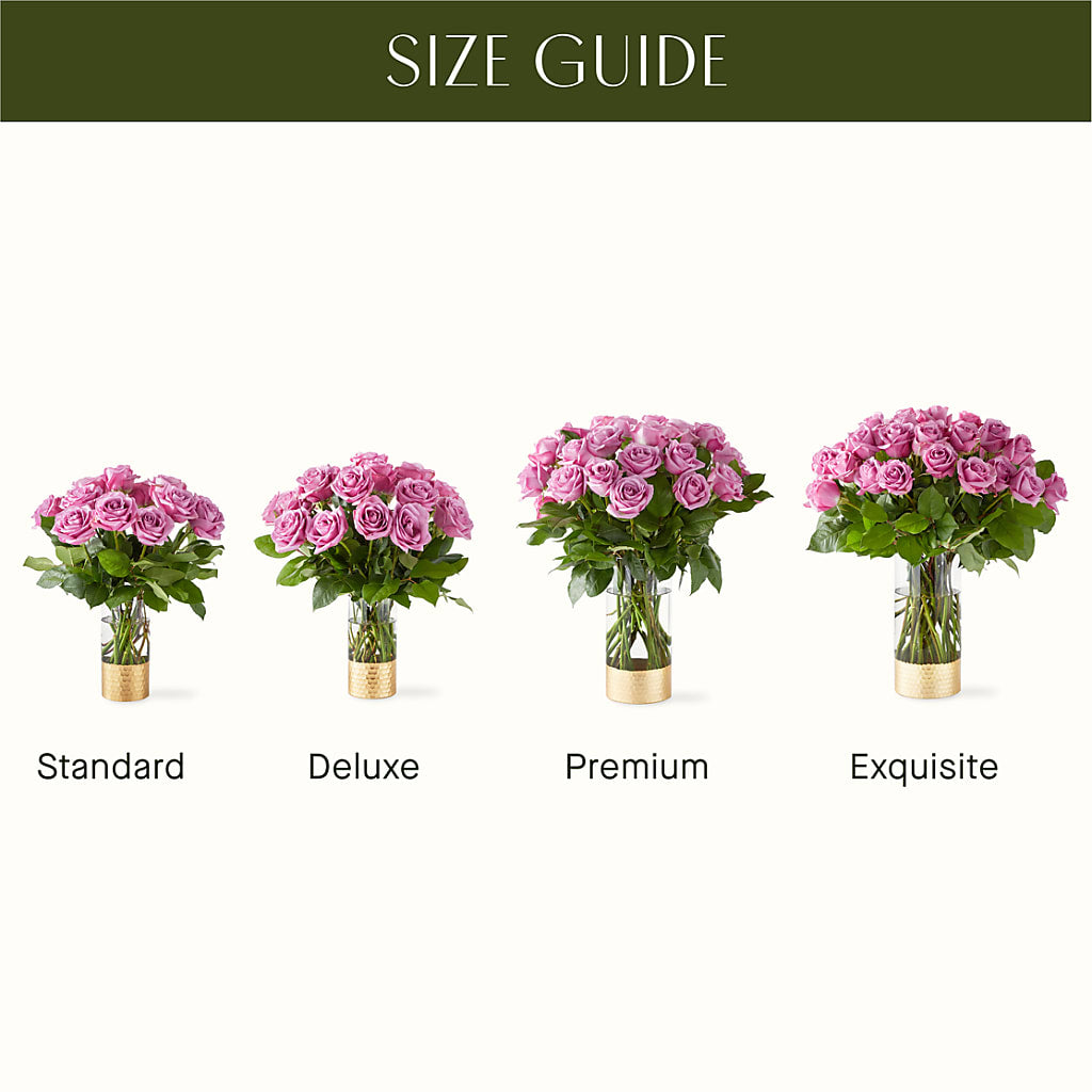 Secret Admirer Lavender Rose Bouquet –  Ruiz Creationz Llc, Miami FL