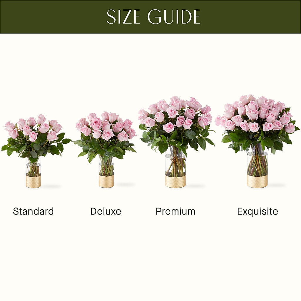 Picture Perfect Pink Rose Bouquet –  Ruiz Creationz Llc, Miami FL