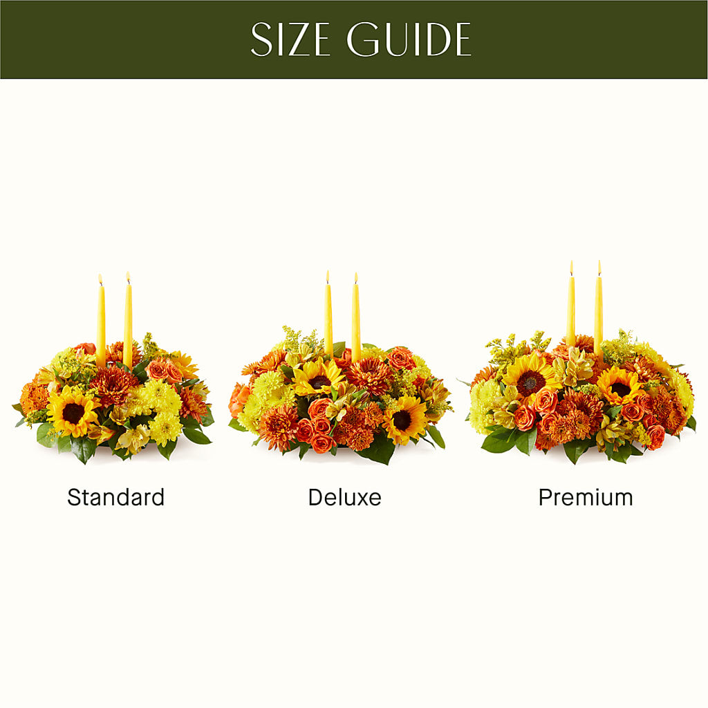 Autumn Harmony Centerpiece –  Ruiz Creationz Llc, Miami FL
