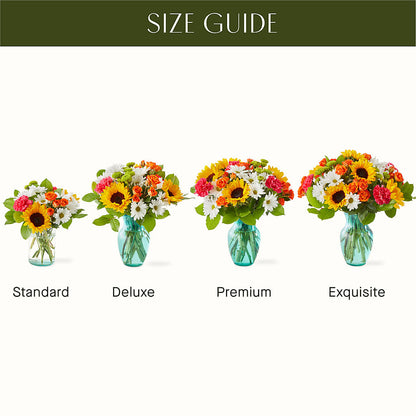 Sun-drenched Blooms Bouquet –  Ruiz Creationz Llc, Miami FL