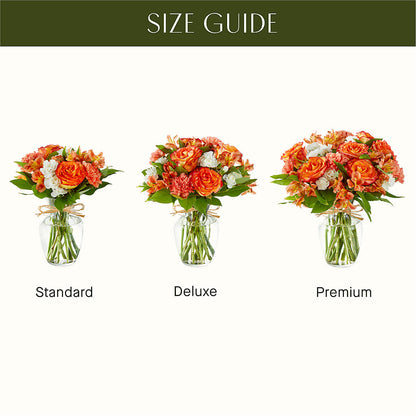 Apricot Glow Bouquet –  Ruiz Creationz Llc, Miami FL