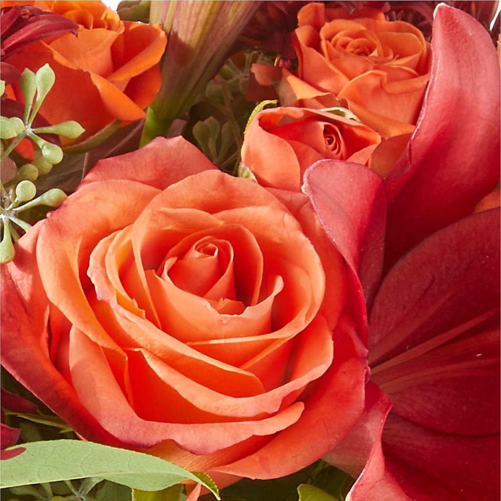Crimson Leaves Bouquet –  Ruiz Creationz Llc, Miami FL