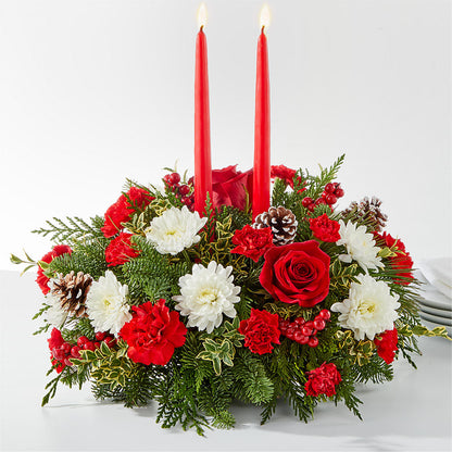 Holiday Soiree Centerpiece –  Ruiz Creationz Llc, Miami FL