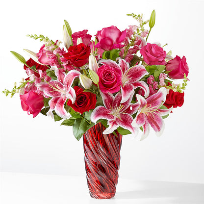 Always You Bouquet with Luxe Swirl Vase –  Ruiz Creationz Llc, Miami FL