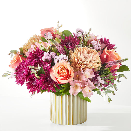 Berry Cobbler Bouquet with Ivory Vase –  Ruiz Creationz Llc, Miami FL