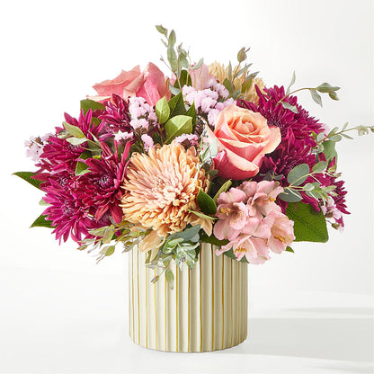 Berry Cobbler Bouquet with Ivory Vase –  Ruiz Creationz Llc, Miami FL