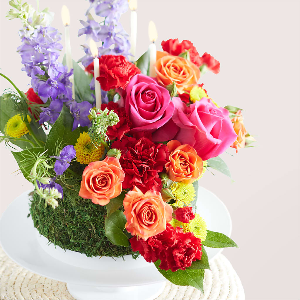 Best Year Yet Floral Cake –  Ruiz Creationz Llc, Miami FL