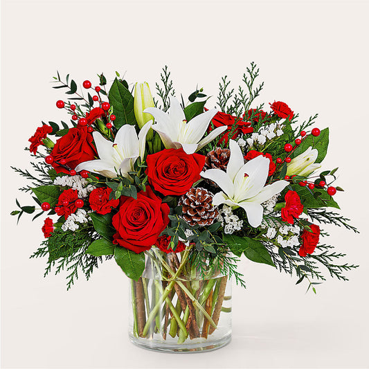 Best in Snow Bouquet –  Ruiz Creationz Llc, Miami FL