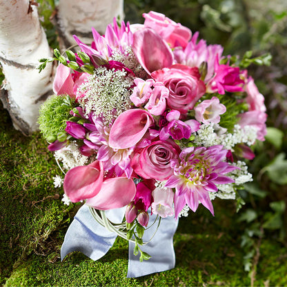Pink Profusion Bouquet –  Ruiz Creationz Llc, Miami FL
