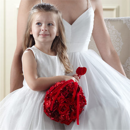 Pure at Heart Flower Girl Arrangement –  Ruiz Creationz Llc, Miami FL