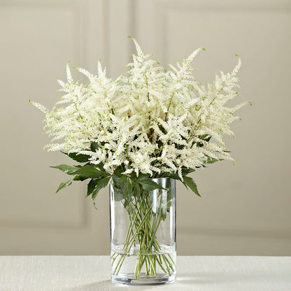 White Astilbe Bouquet –  Ruiz Creationz Llc, Miami FL